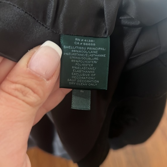 NEW! Lauren Ralph Lauren Wool Peplum Jacket - Picture 5 of 12